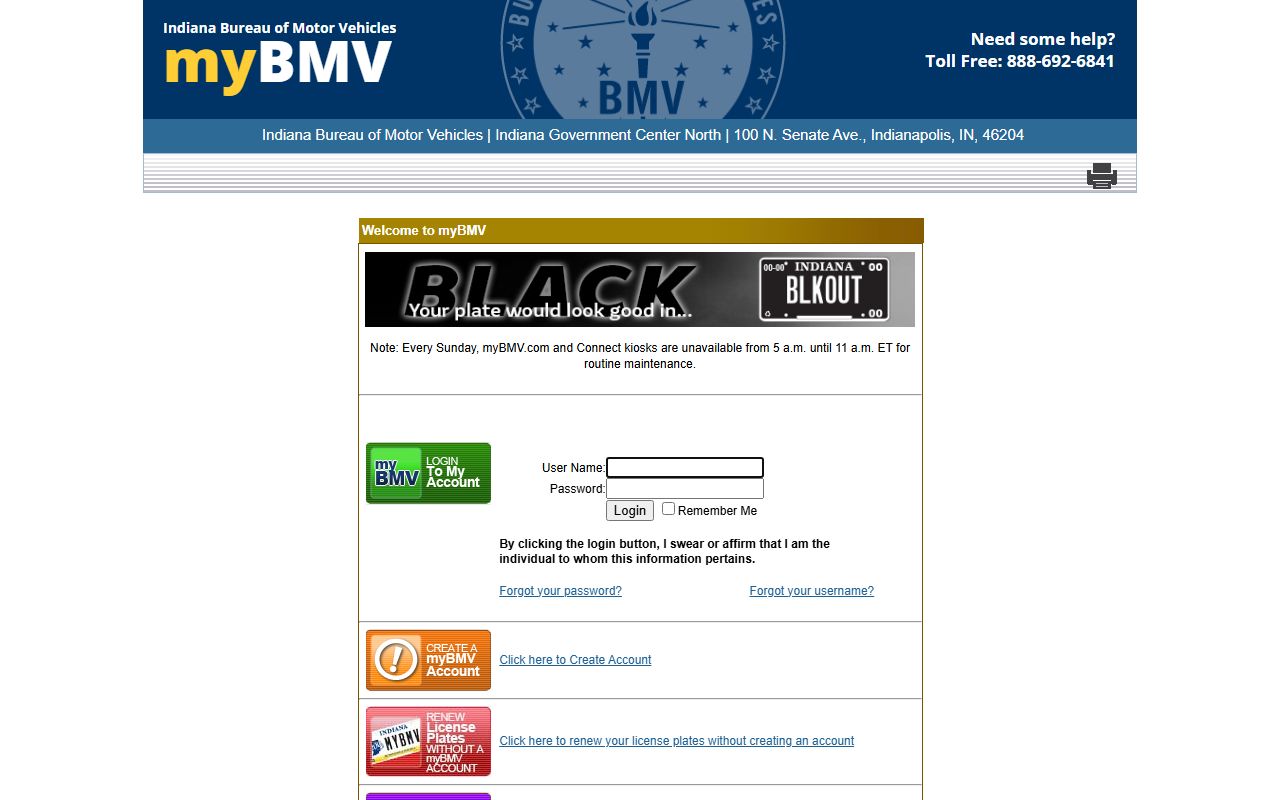 Hendricks County traffic court records and myBMV driver record portal